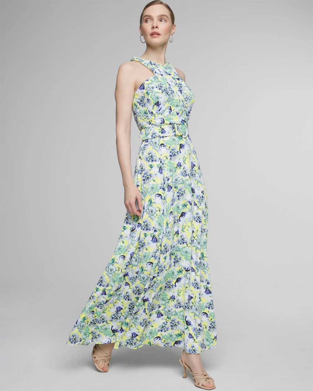 White house black market green dress clearance